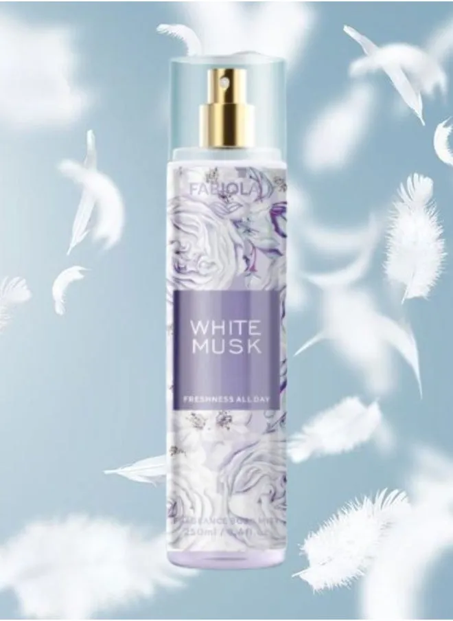 10 Pieces White Musk Body Mist 250ML-2