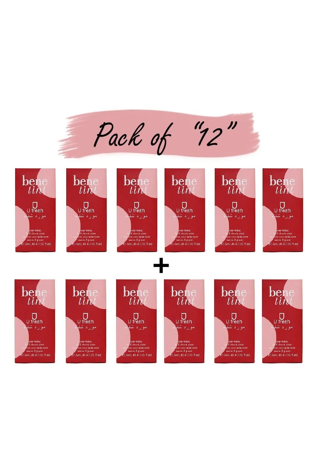 12-Piece Bene Tint Lip Glossy-1