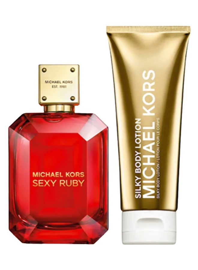 طقم هدية Sexy Ruby، مكون من قطعتين EDP Spray 50ml, Silky Body Lotion 50ml-2