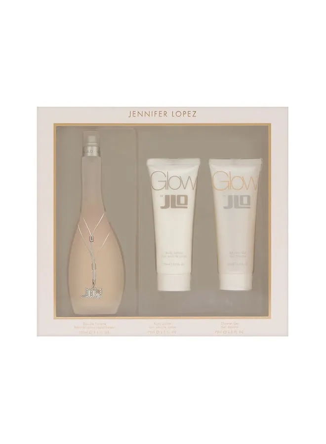 طقم هدية جلو مكون من 3 قطع EDT EDT - 100ml, Body Lotion - 75ml, Shower Gel - 75ml-1