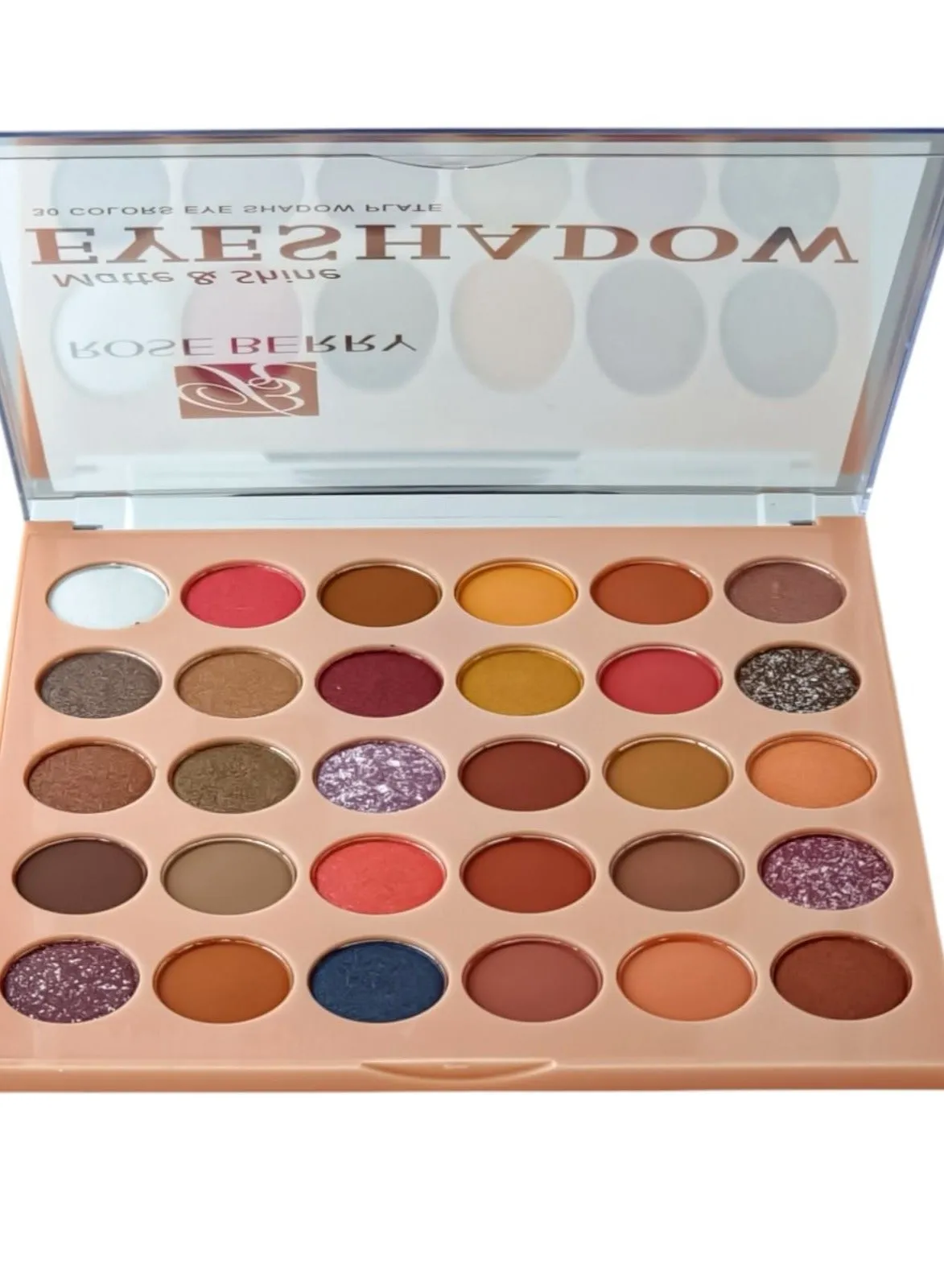 30 Color Matte & Shine Eyeshadow Multicolour-2