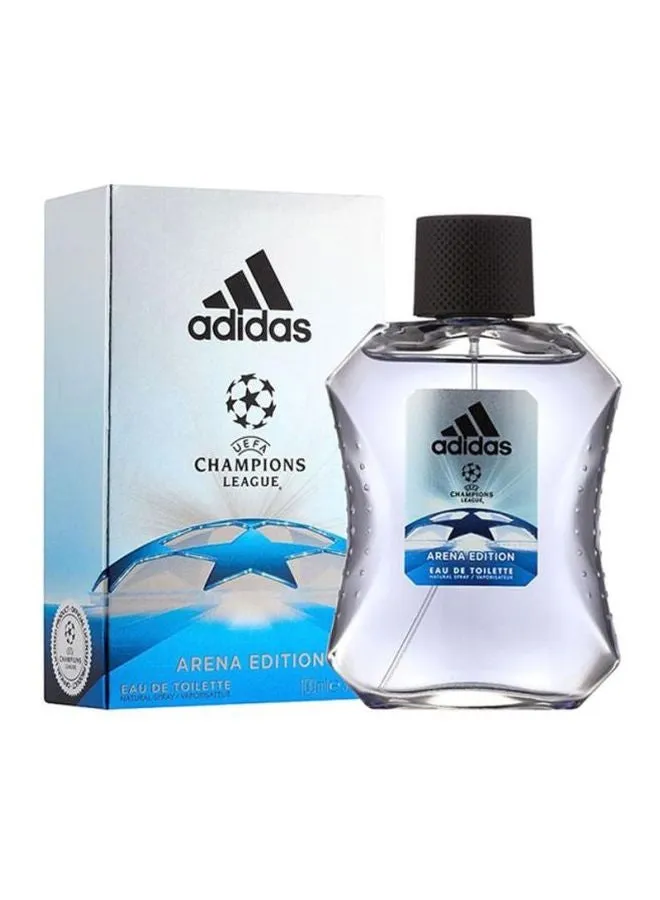 ماء تواليت أديداس UEFA تشامبيونز ليج عطر بخاخ إصدار أرينا للرجال 100ملليلتر-2