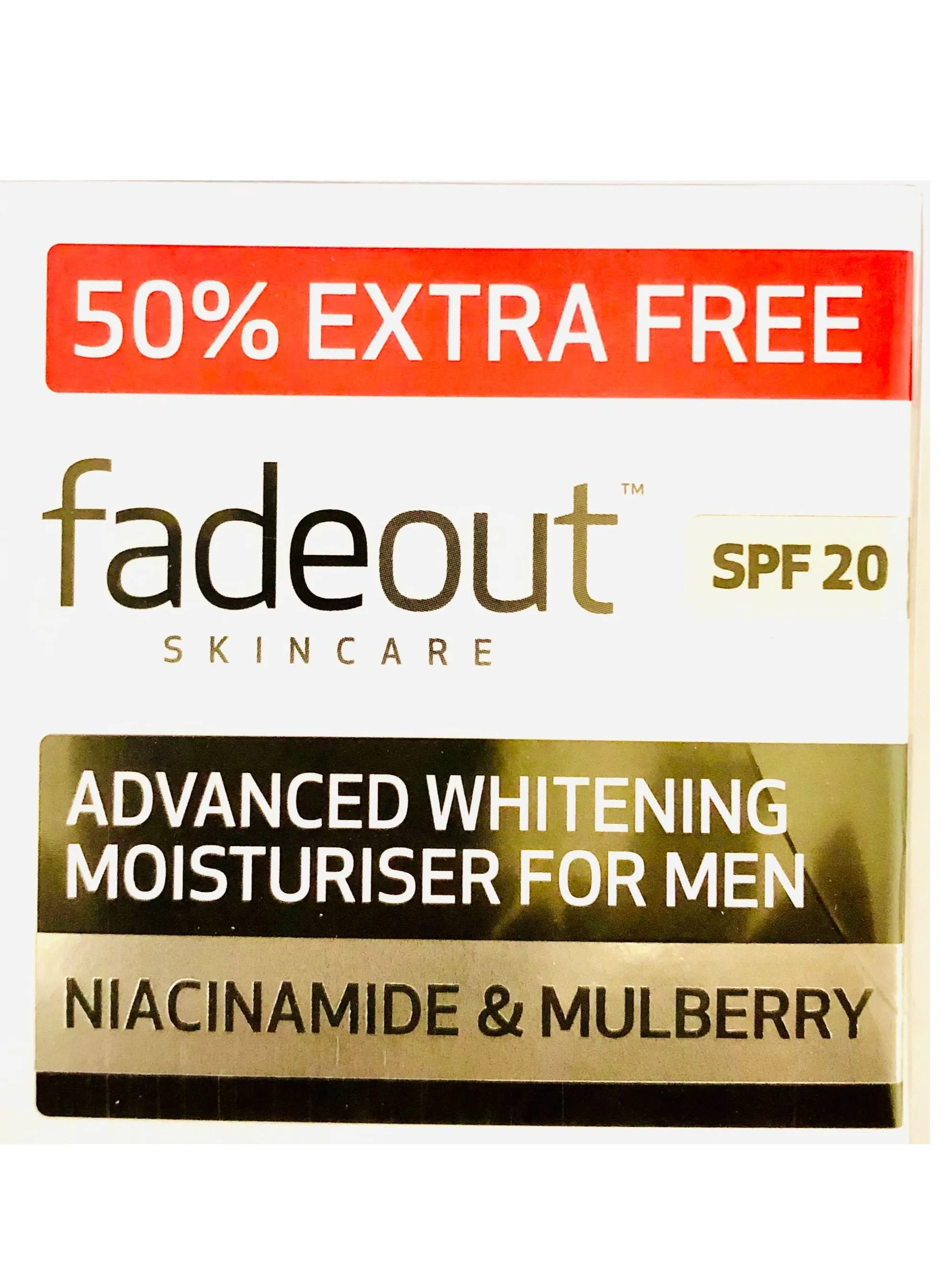 Advanced Whitening Moisturiser For Men 75ml-2