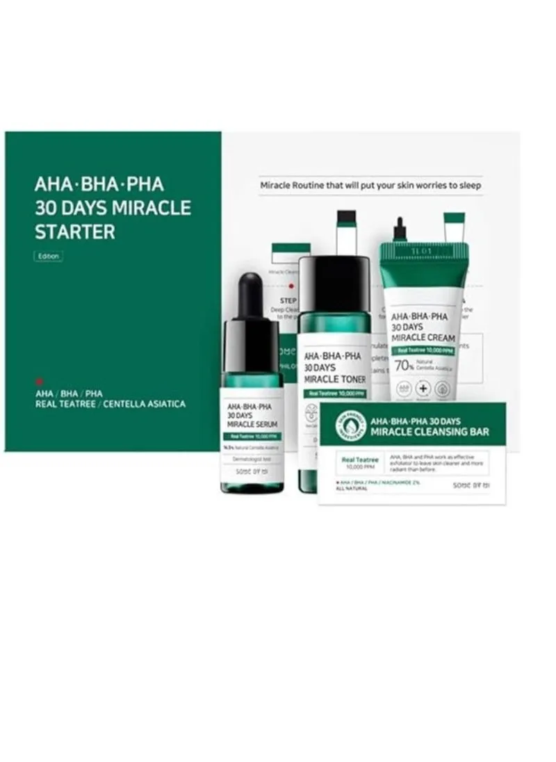 AHA.BHA.PHA 30 DAYS MIRACLE STARTER شفاف 30 جم 30 مل 10 مل 20 جم-1