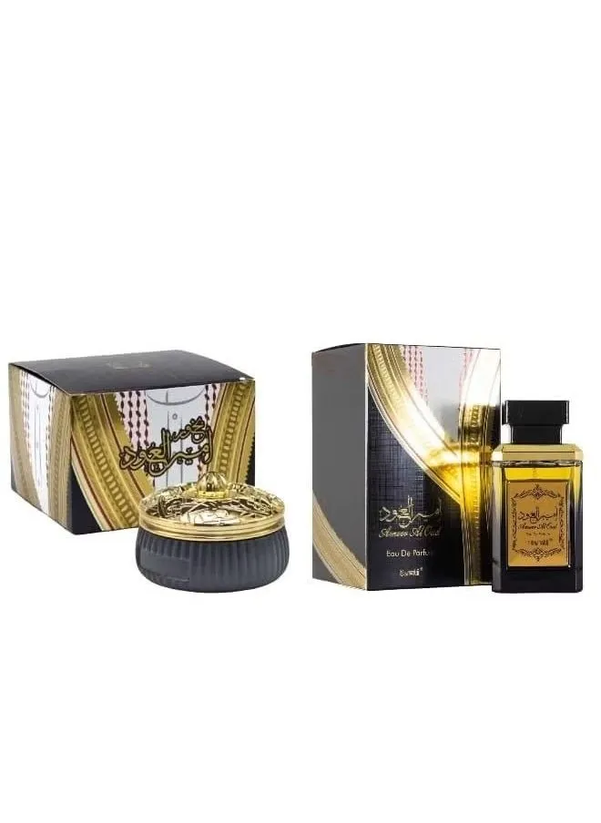 عطر امير العود 100مل و بخور 70جرام-1