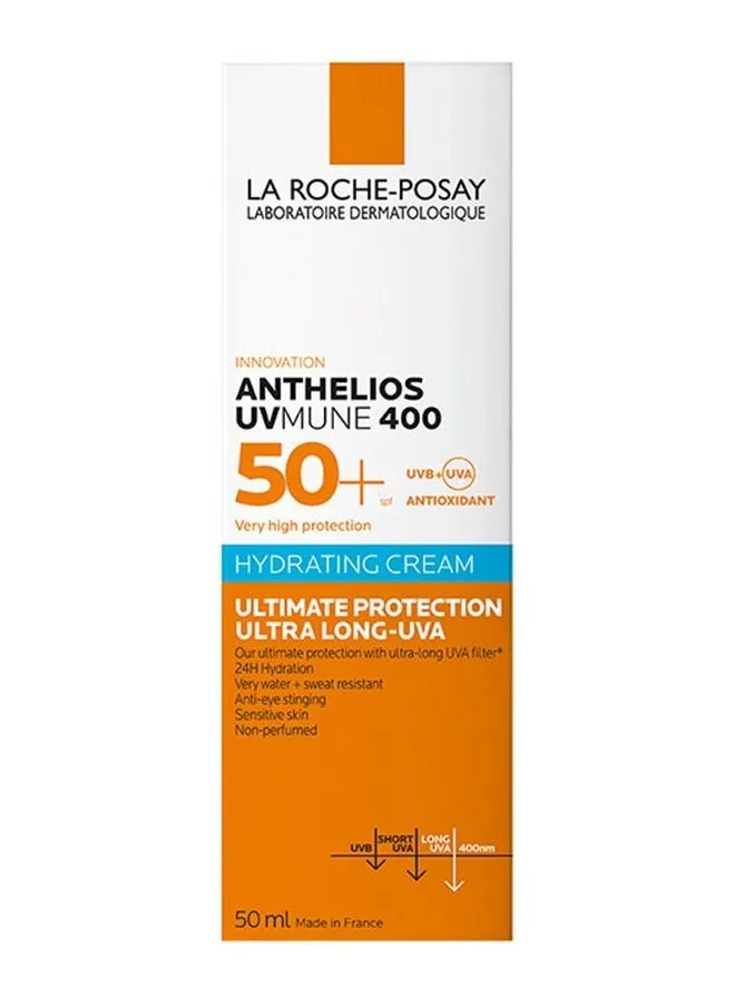 أنثيليوس UVMune 400 كريم مرطب واقي من الشمس SPF50+ 50 مل-2