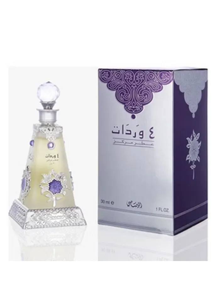 عطر أربع وردات مركز 30ملليلتر-2