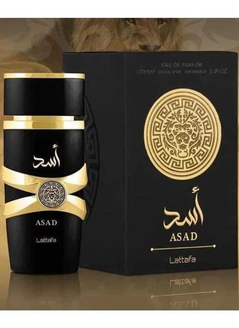 عطر اسد للرجال من لطافة او دي بارفان 100 مل-1