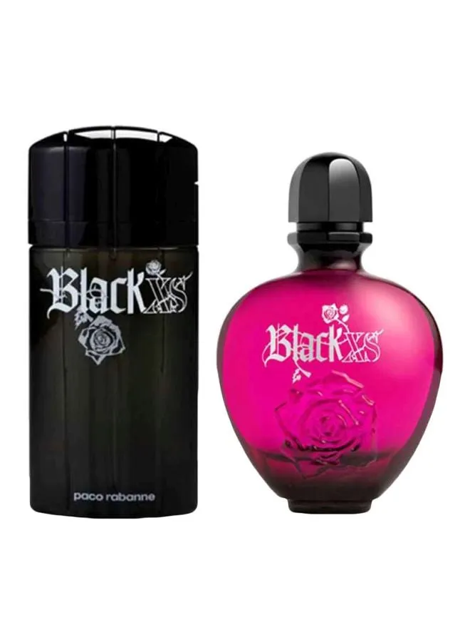 عطر بلاك إكسيس للنساء 80 مل & 1x Black Xs (Women) - 80 ml, 1x Black Xs (Men) - 100ملليلتر-1