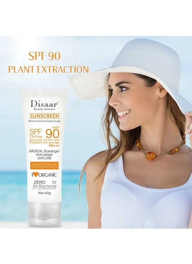 Body Sunscreen 40grams,SPF 90 Isolation UV ,Achieve Multiple Isolation, Block Ultraviolet Rays, Reduce Radiation, And Provide Long-Lasting Sun Protection, Suitable For All Skin Types-1