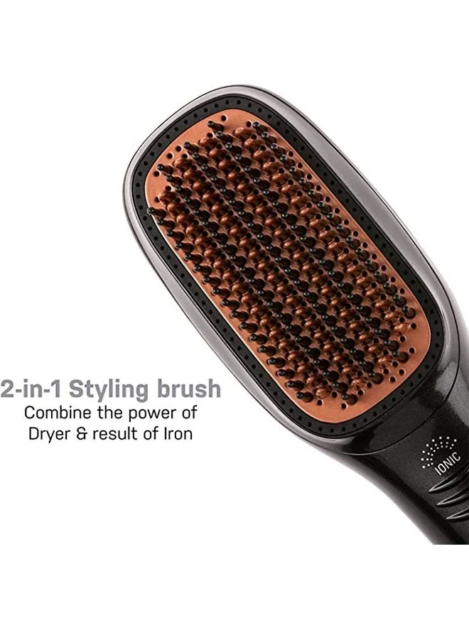 Ceramic Dryer And Styler Black/Beige JOY 43cm-2