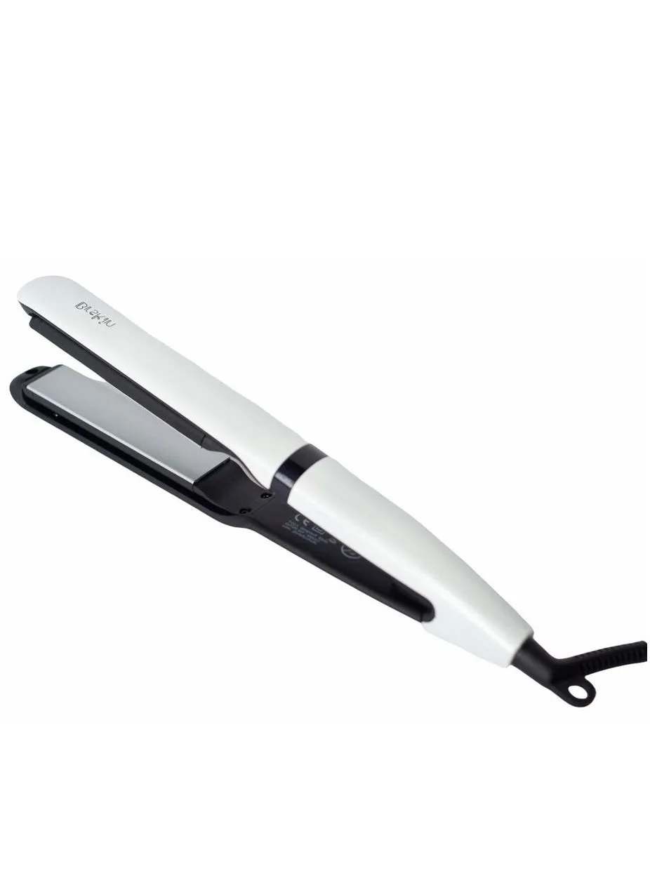 Ceramic hair straightener elegant design, White/ Black-1