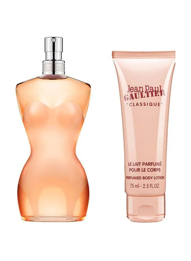 طقم هدايا كلاسيكي EDT 100, Body Lotion 75ملليلتر-1