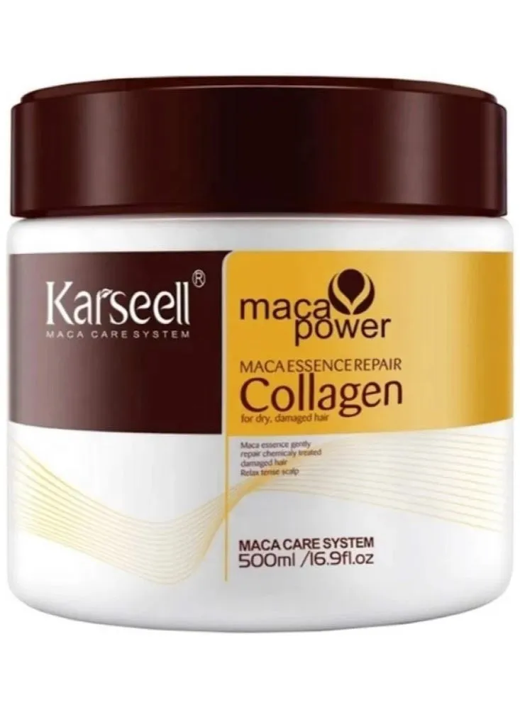 Collagen Hair Treatment Mask for Dry and Damaged Hair - 500ml-1