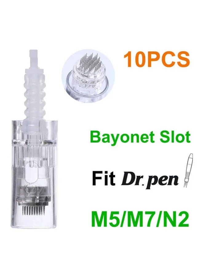 مجموعة خراطيش قابلة للاستبدال ديرما ألتيما M5/MYM/N2/M7 مكونة من 10 قطع نيدل 8سم-2