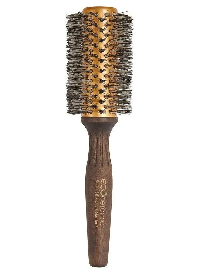 Ecoceramic Soft Bristle Round Thermal Hair Brush Ec36S (2 1/2