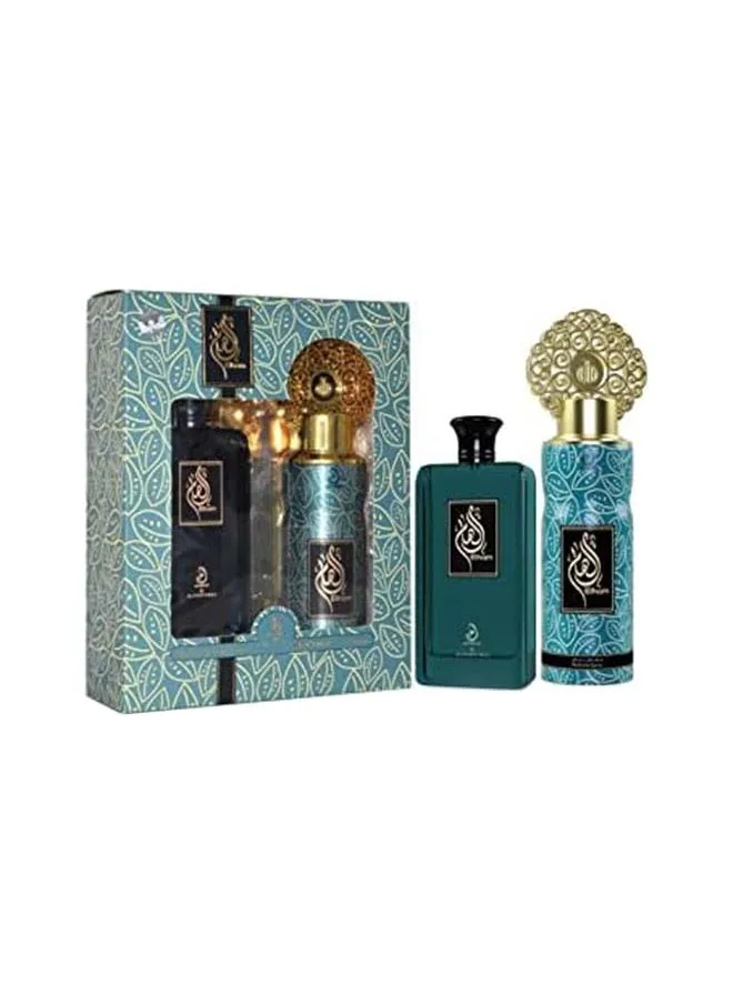 عطر الهام 100 مل مع مجموعة ديو 200 مل-1