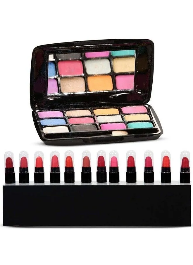 Eyeshadow And Mini Lipstick Set Of 13 Gc569-1