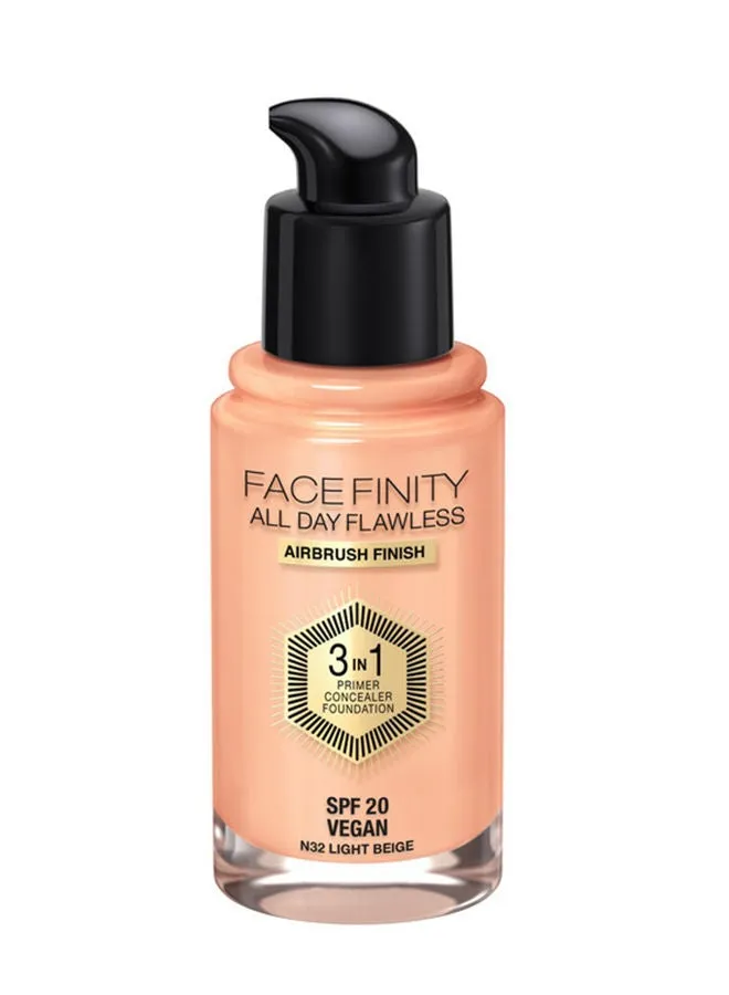 كريم أساس Facefinity All Day Flawless 3 في 1 –-1