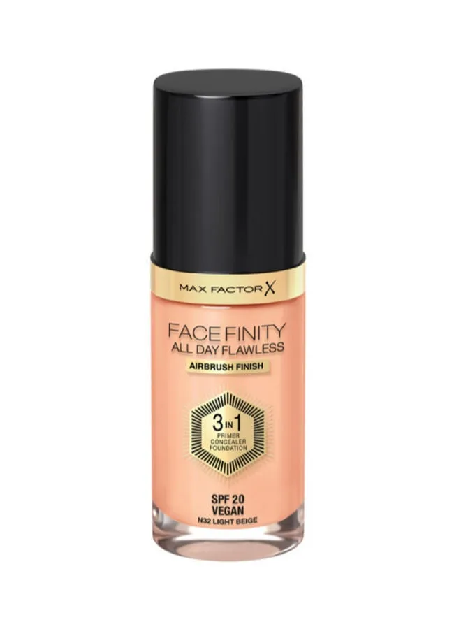 كريم أساس Facefinity All Day Flawless 3 في 1 –-2