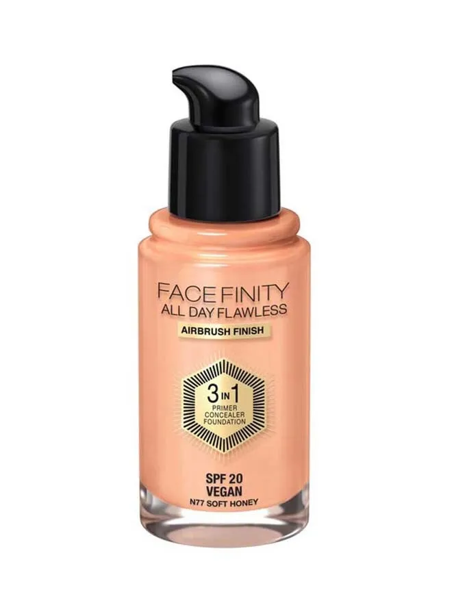 كريم أساس Facefinity All Day Flawless 3 في 1 –-1