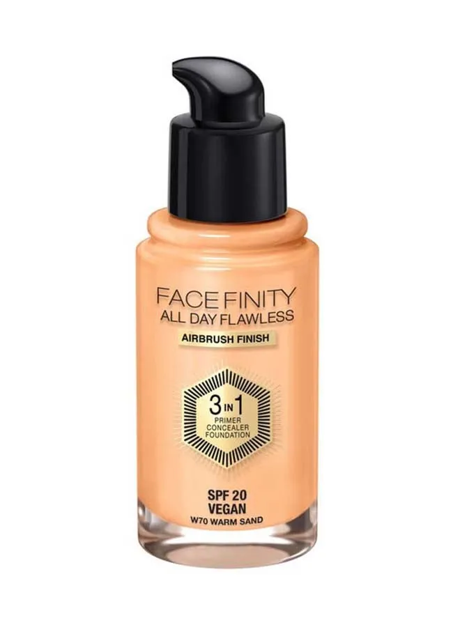 كريم أساس Facefinity All Day Flawless 3 في 1 –-1