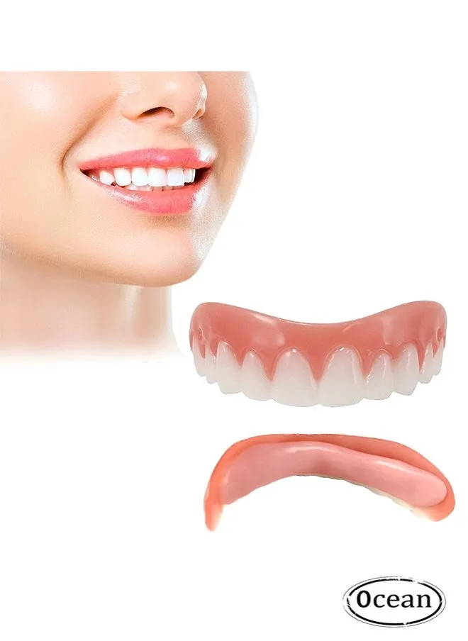 False Tooth Stickers Simulation Teeth, Whitening Dentures Paste Braces Upper Tooth Cover Tool, Comfort Teeth Veneers, Give You Perfect Smile Veneers Teeth Whitening-1