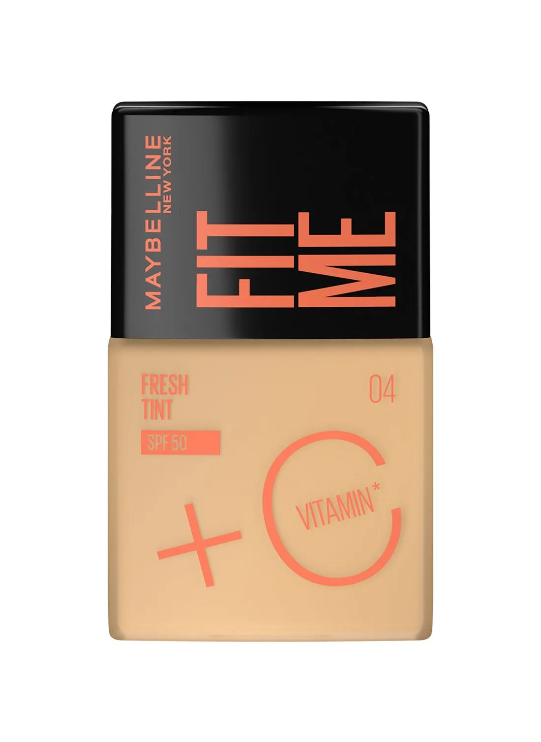 مايبيلين نيويورك، Fit Me Fresh Tint SPF 50 مع فيتامين C لتفتيح البشرة، 04-1