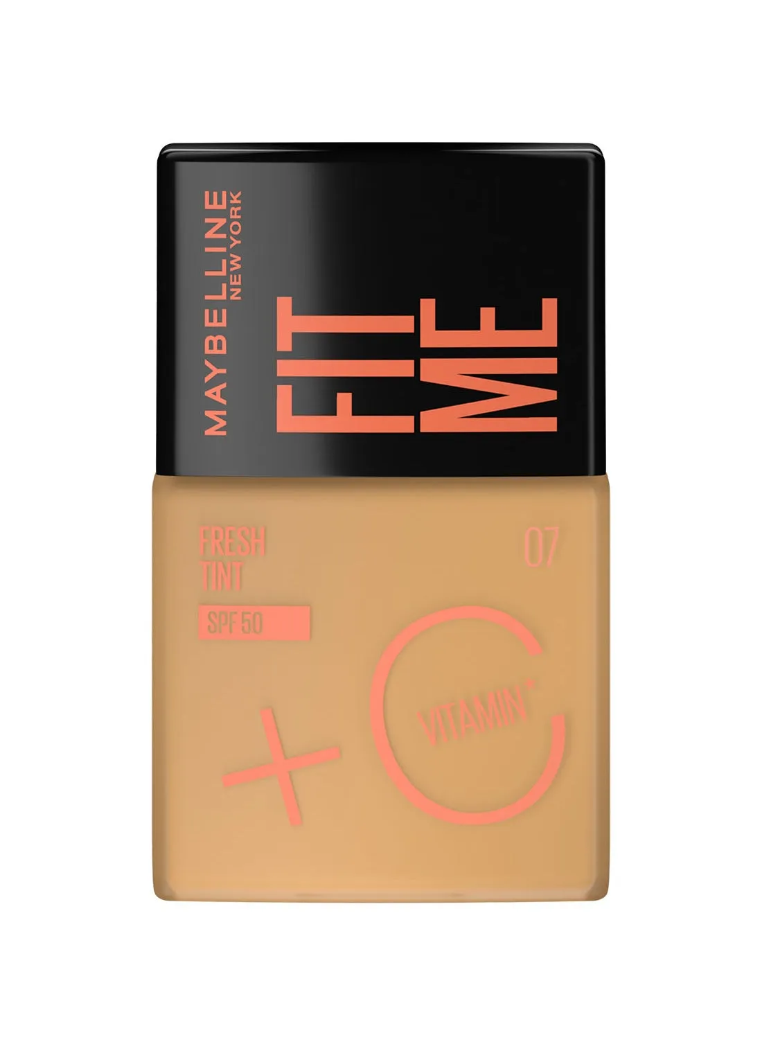 مايبيلين نيويورك، Fit Me Fresh Tint SPF 50 مع فيتامين C لتفتيح البشرة، 07-1