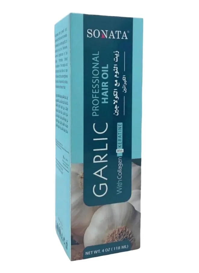 Garlic With Collagen With Keratine Professional Hair Oil 118ml-1