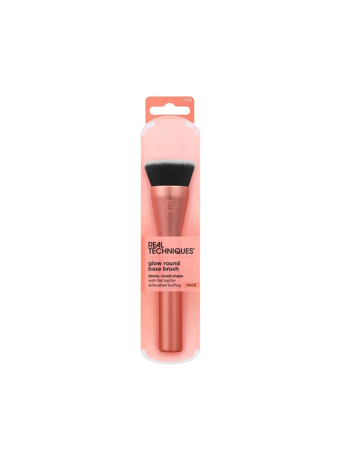 Glow Round Base Makeup Brush Pink-1