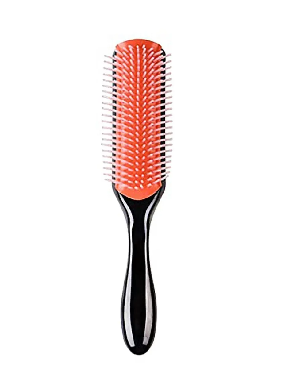 Hair Brush For Natural Curly Hair, Nylon Bristle Wet Mini Small Shower Wavy Drying Plastic Comb-1