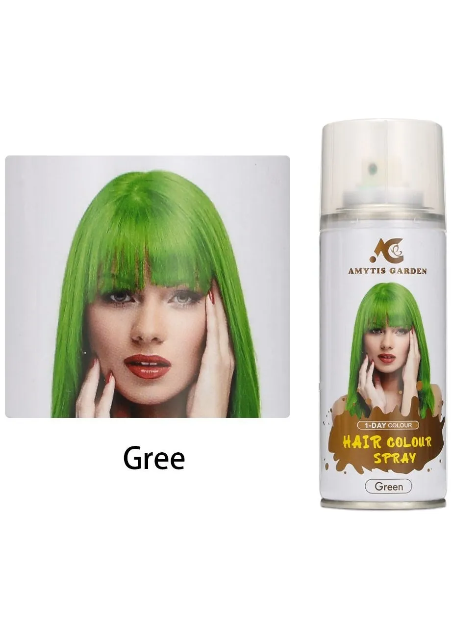 Hair Colouring Spray   color Green 135ml-1