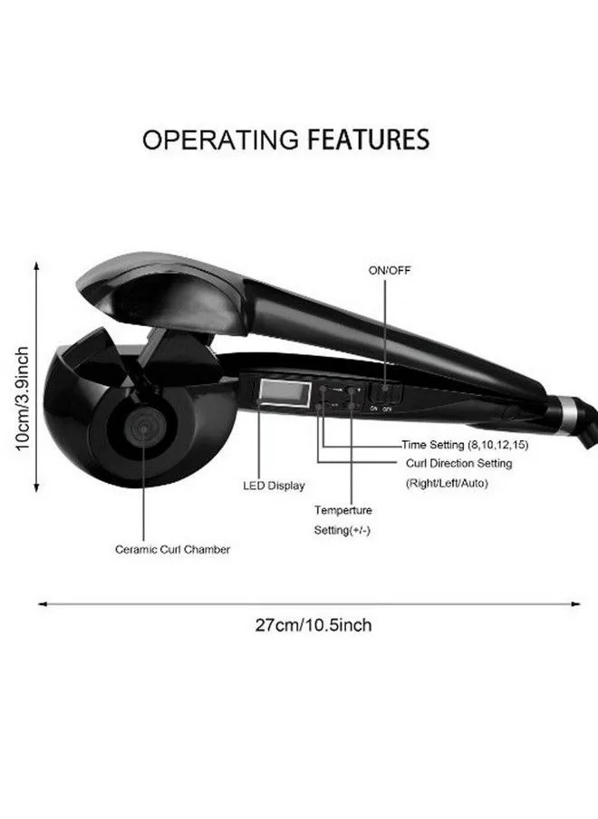 ® Hair Curler Lcd Pro Salon Automatic Hair Curling Roller Curler Ceramic Roller Wave Machine Styler-2