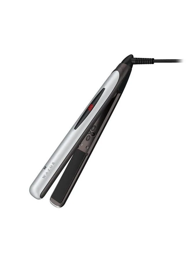 Hair Straightener And Curler Professional Ceramic 2 In 1 Flat Iron Instant Heat Up With Automatic Shut Off（60 Min）And Digital Lcd Display Adjust Temperature From 284℉ To 446℉ (1 Inch)-1