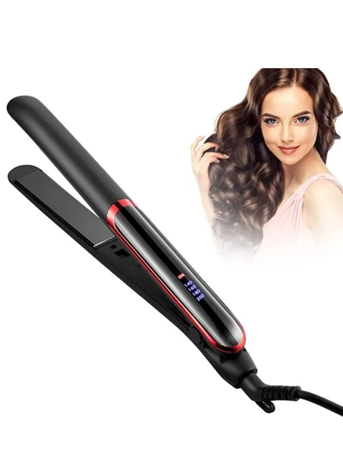 Hair Straightener and Straightcare with Negative Ions-Dual Voltage Flat Iron for Hair-1