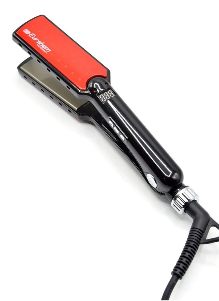 Hair Straightener With Titanium Plate, 60 Watts-1