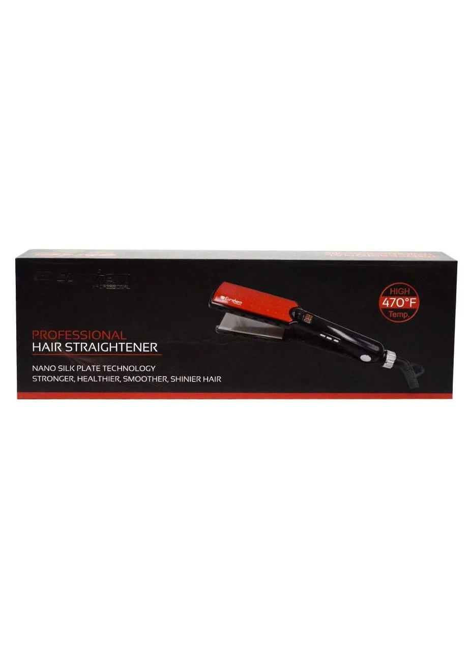 Hair Straightener With Titanium Plate, 60 Watts-2