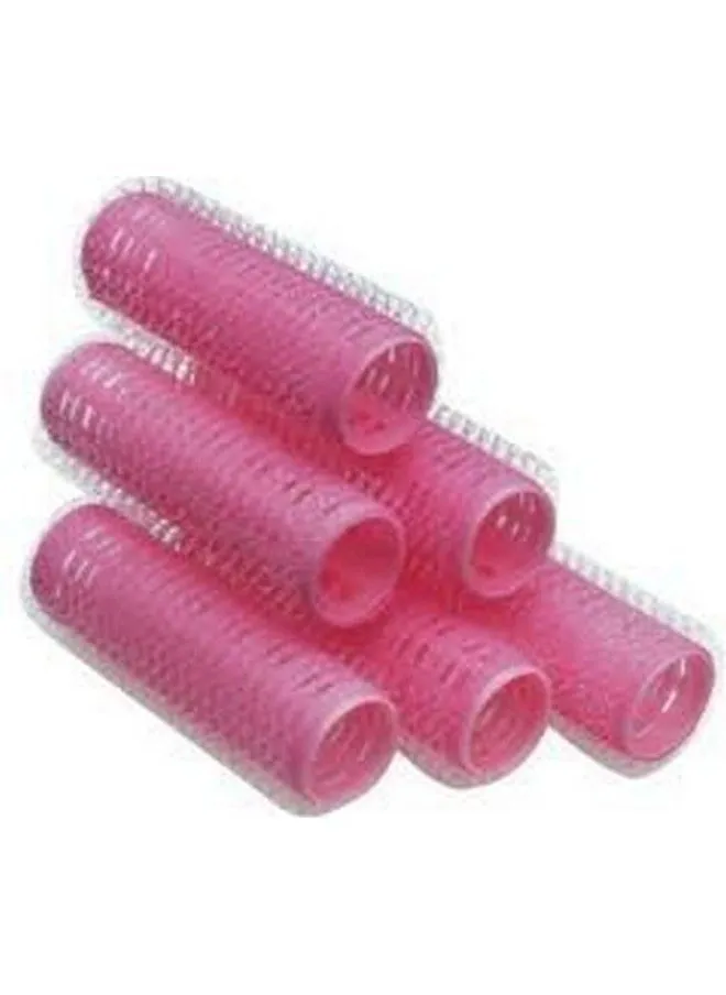 Hairart Mini Pink Self Gripping Rollers 13307-1