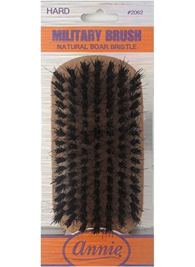 Hard Military Reinforced Bristle Wave Hair Brush Durag Man-1