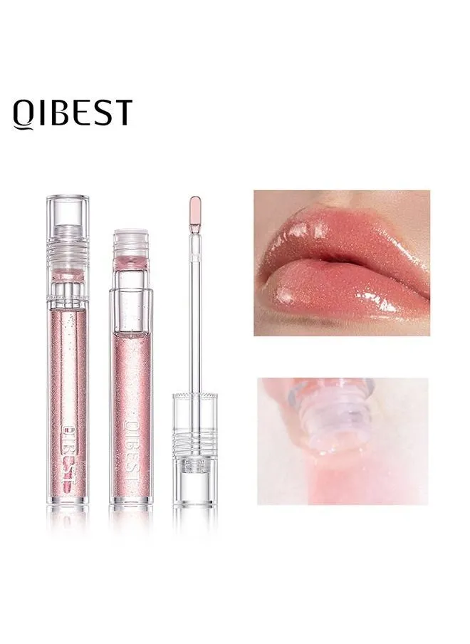 Hydrating Lip Oil Clear Lip Gloss, High Glossy Liquid Lipstick Lip Makeup, Non-Sticky, Long Lasting Moisturizing Nourishing Shimmery Lip Plumping, Glosses Lip Care-1