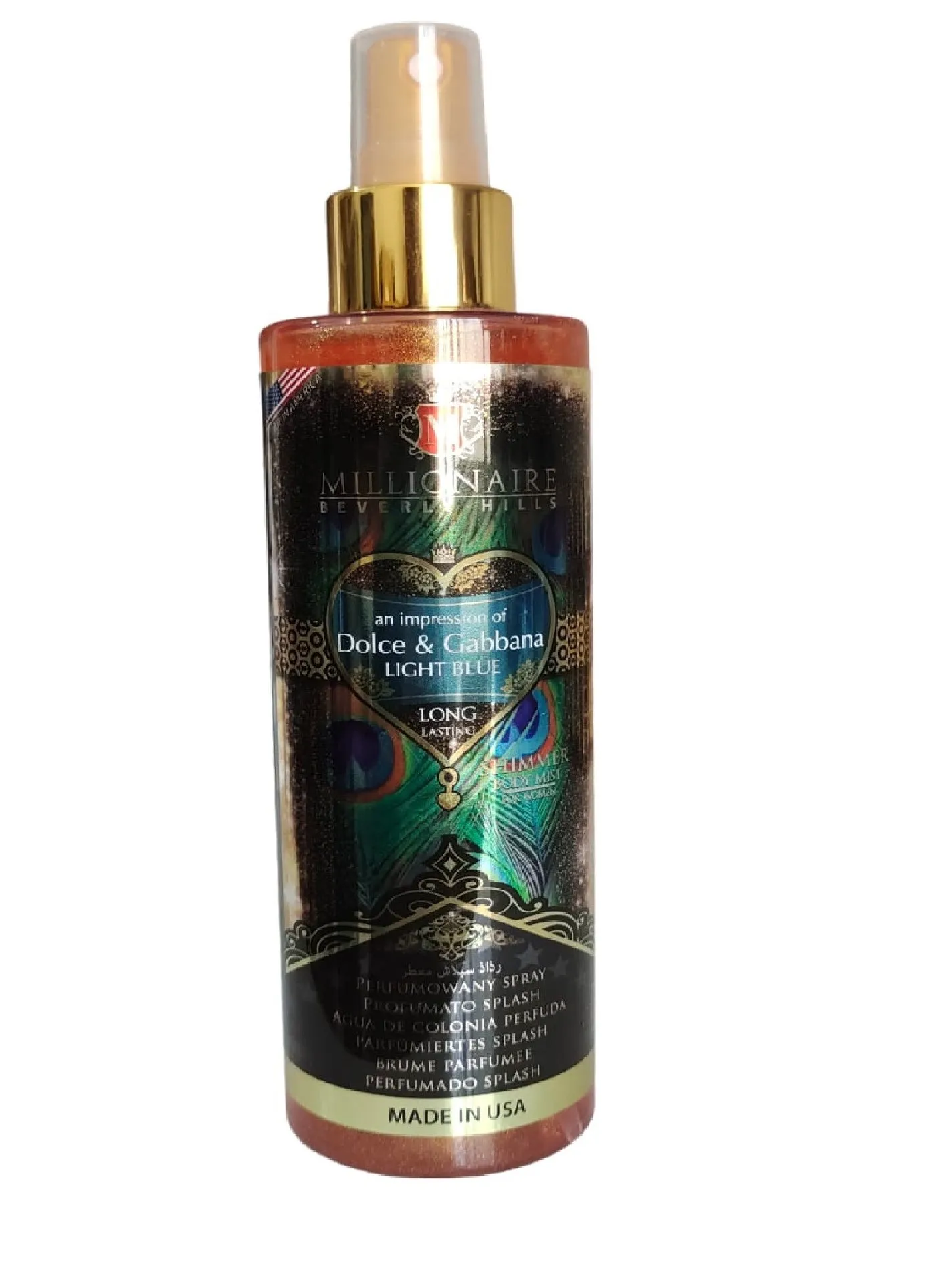 معطر للجسم مليونير دولتشى و غابانا شيمر 250مل-1