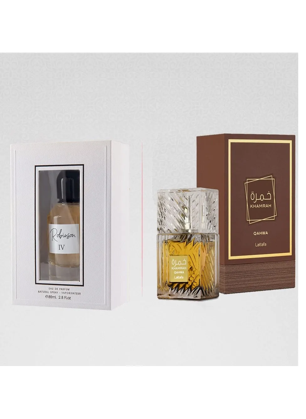 مجموعة هدايا عطر خمرة - خمرة قهوه 100مل - روبنسون 85مل-2