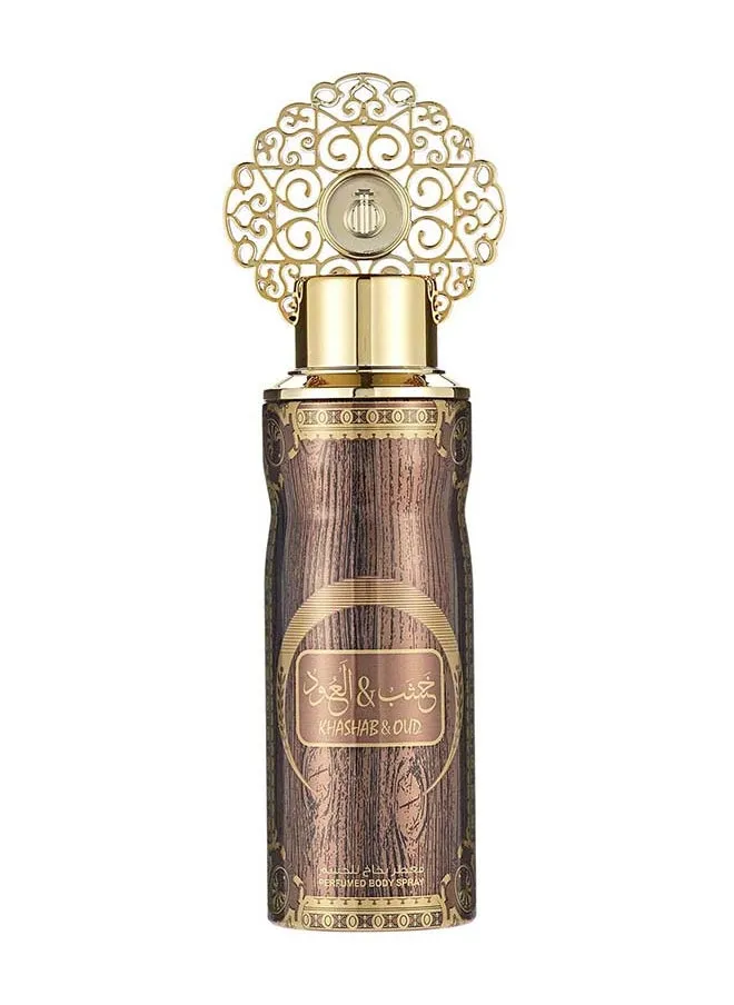 عطر الخشاب والعود الأسود 100 مل مع مجموعة ديو 200 مل-2