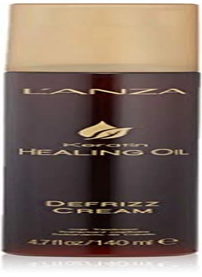 L?Anza Keratin Healing Oil Defrizz Cream, 4.7 Fl Oz-1