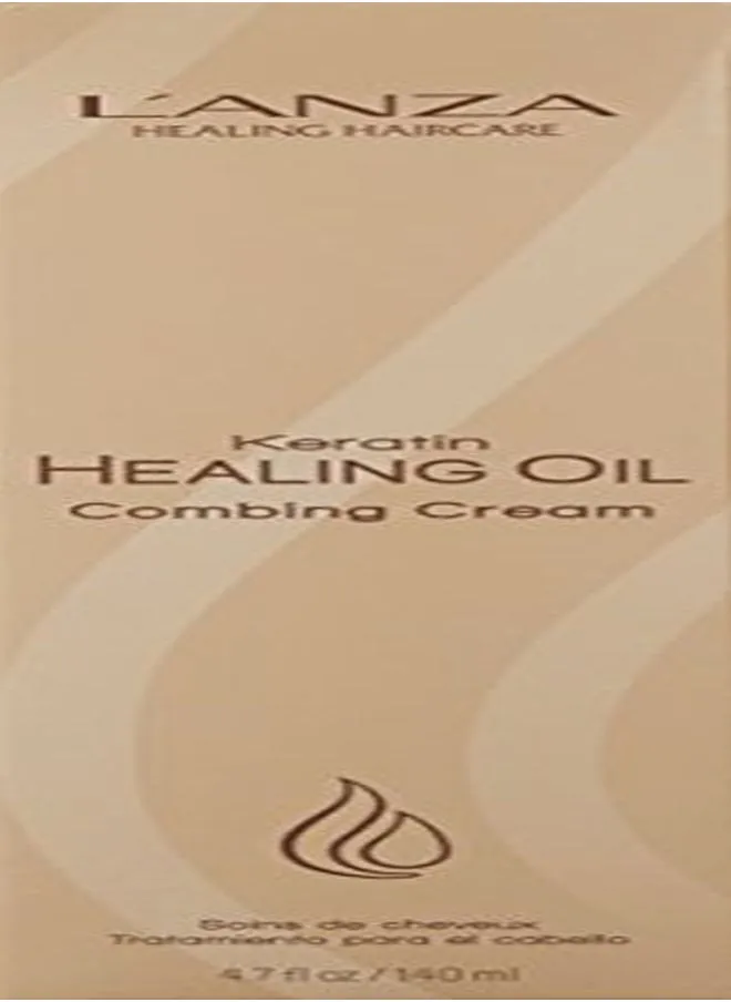 L?Anza Keratin Healing Oil Defrizz Cream, 4.7 Fl Oz-2