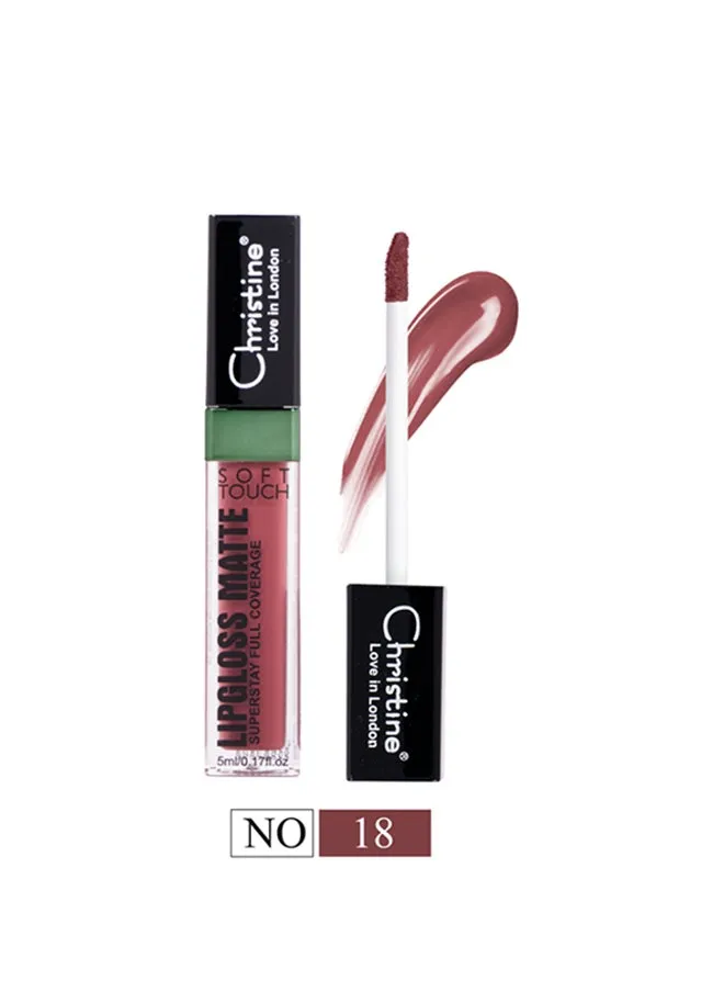 lipgloss matte superstay full coverage No. 18 Christine CH2025-1