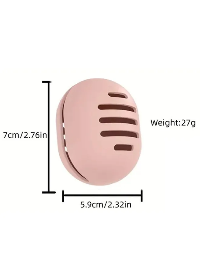 مكياج حامل إسفنجي، حقيبة سيليكون مزدوجة الجوانب قابلة للتنفس، مكياج قابل لإعادة الاستخدام قابل للغسيل منظم إسفنجي-2