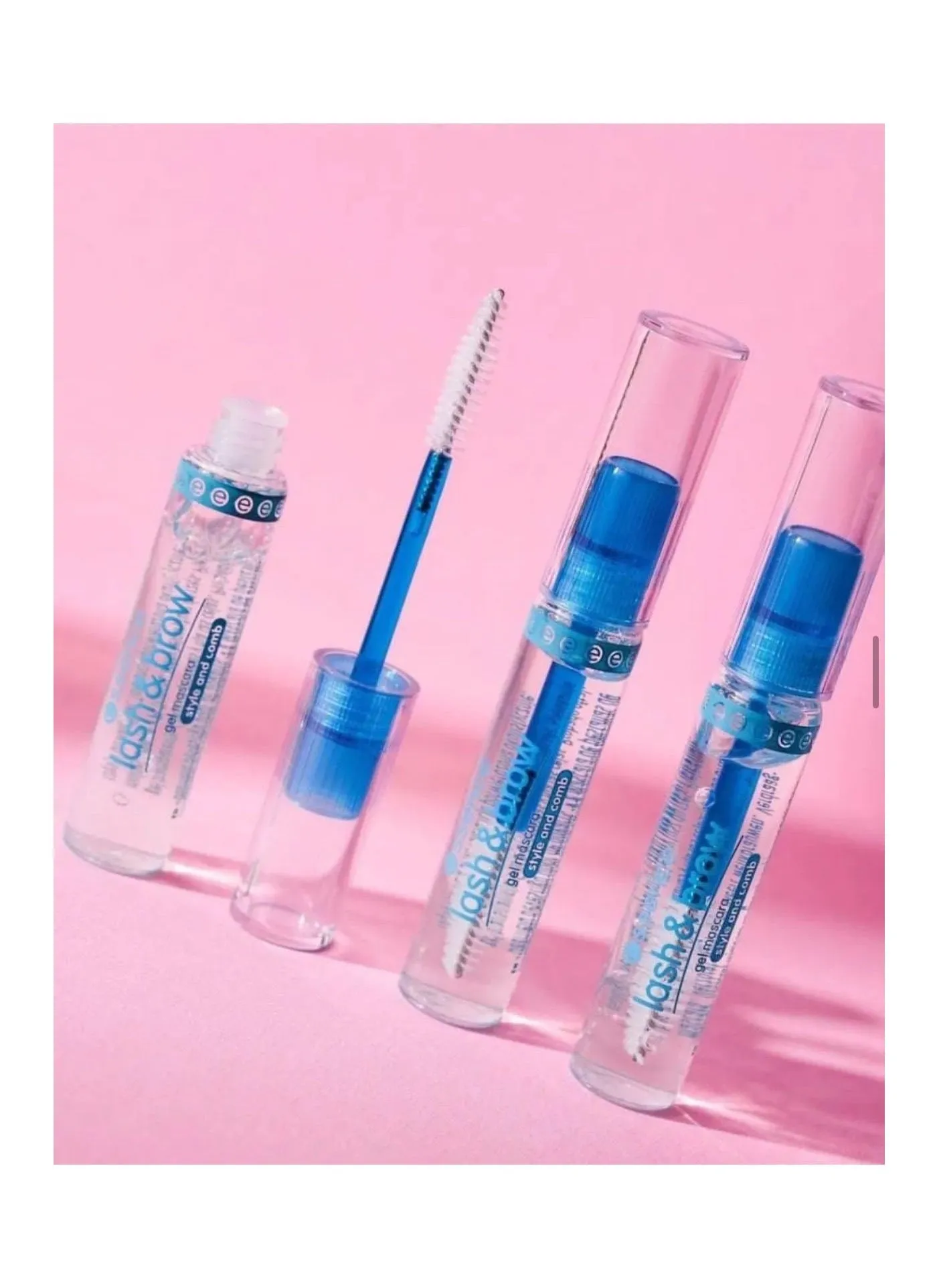 Mascara gel for eyelashes and eyebrows transparent-1