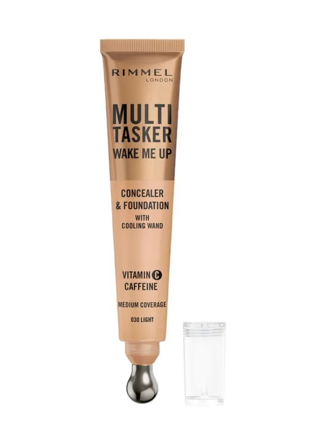 Multi-Tasker Wake Me Up Concealer & Foundation - 30 - Light, 20ml-1